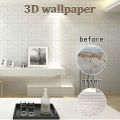 Decor Living 70 X15CM 3D Wall Paper Sheet DIY Self-Sticker Soft Anti-colliding Home Decoration.