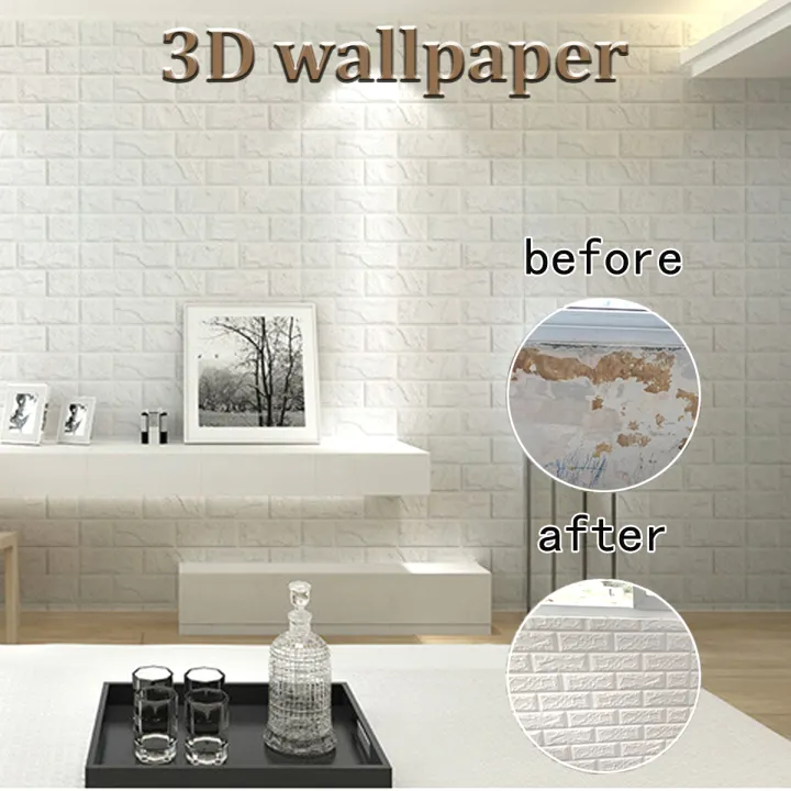 Decor%20Living%2070%20X15CM%203D%20Wall%20Paper%20Sheet%20DIY%20Self-Sticker%20Soft%20Anti-colliding%20Home%20Decoration%20-%20Image%205
