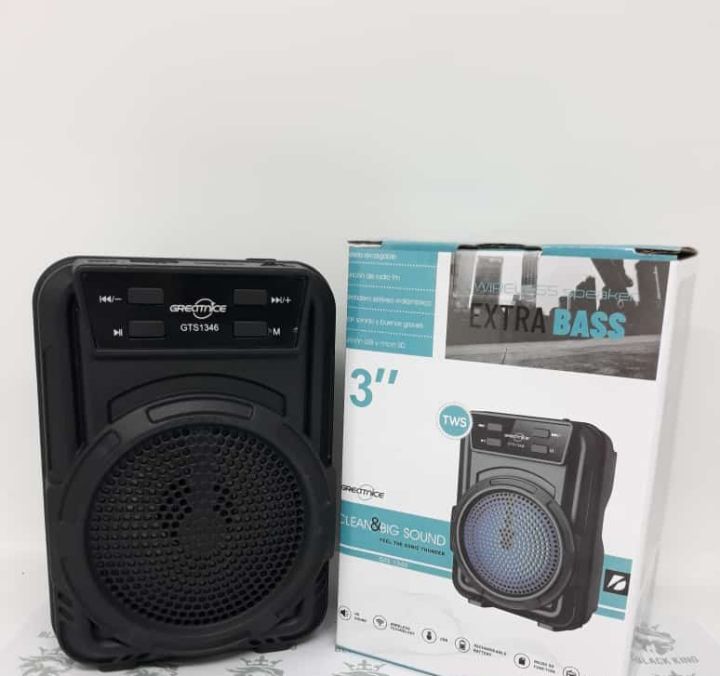 GTS 1346 Wireless Bluetooth Rechargeable Speaker EXTRA BASS