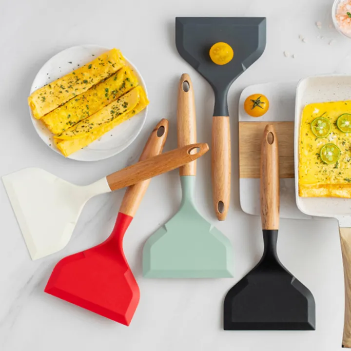 1Pc%20Silicone%20Spatula%20Cooking%20Utensils%20Meat%20Egg%20Kitchen%20Scraper%20Non-stick%20Spatula%20Dounp%20-%20Image%203