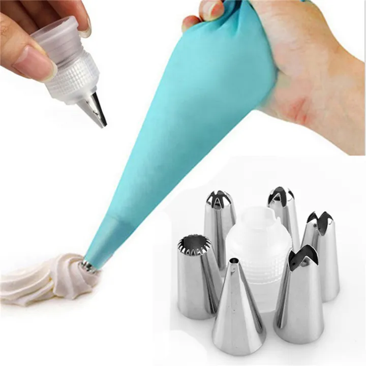 GC%2016%20Pcs%20430%20Stainless%20Steel+PP+TPU%20Reusable%20Piping%20%20Bag%20%20Set%20With%20Piping%20Tip%20Converter%20Sustainable%20Professional%20Accessories%20For%20Cakes%20Baking%20color%20-%20Image%203