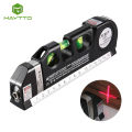 MAYTTO 8ft Laser  Laser Level laser measure Line Measurement Tape Ruler Adjusted Standard and Metric Rulers. 