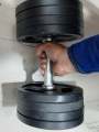 20 kg Black iron and 1 pis 15" Burble Stick[{2.5KG x 8}=20]. 