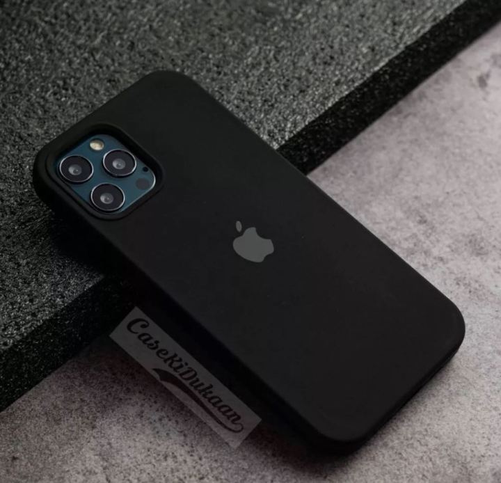 official silicon case For Iphone 12 / iphone 12 pro / iphone 12 pro max ( Black colour )