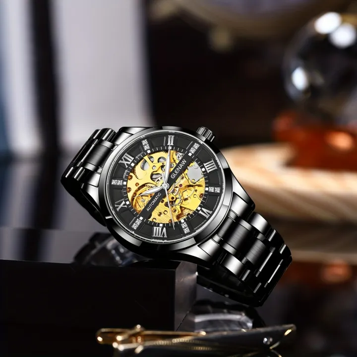 Automatic%20Watches%20for%20Men,%20Skeleton%20Watches%20for%20Men%20Stainless%20Steel%20Strap%20Skeleton%20Self-Winding%20Mechanical%20Watch%20Dial%20Wrist%20Watch%20-%20Image%204