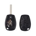 3 on Replacement Car Remote Key case For Renault Trafic Vivaro Pritar Movano Kangoo 2 Clio NE72/VAC102/V Blade-3  NE72 Blade. 