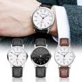 Mens 2023 Classic Wristwatch Men Vintage Design Watches Leather Strap Wrist Watch Quartz Analog Watch For Man Gift Reloj Hombre. 