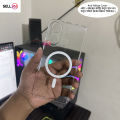 Xiaomi Redmi Note 13 4G Berlia Transparent Magnatic Magsafe Anti Yellow Clear Protective Phone Case Back Cover. 