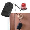 Portable 120 Wireless Touch Sensor Security Alarm Loud Door Knob Entry Alert Anti Theft Scaring Hotel Travel Safety Siren. 