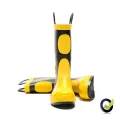 Fireproof Fire Fighting Safety Boots High temperature resistant waterproof fireman Footwear Rubber protection with anti-collision performance. 