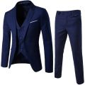 Wedding Suits For Men Blazers 3 Pieces Wedding Business 2 Sets Vest Pants Coats Formal Luxury Full Classic Jackets.