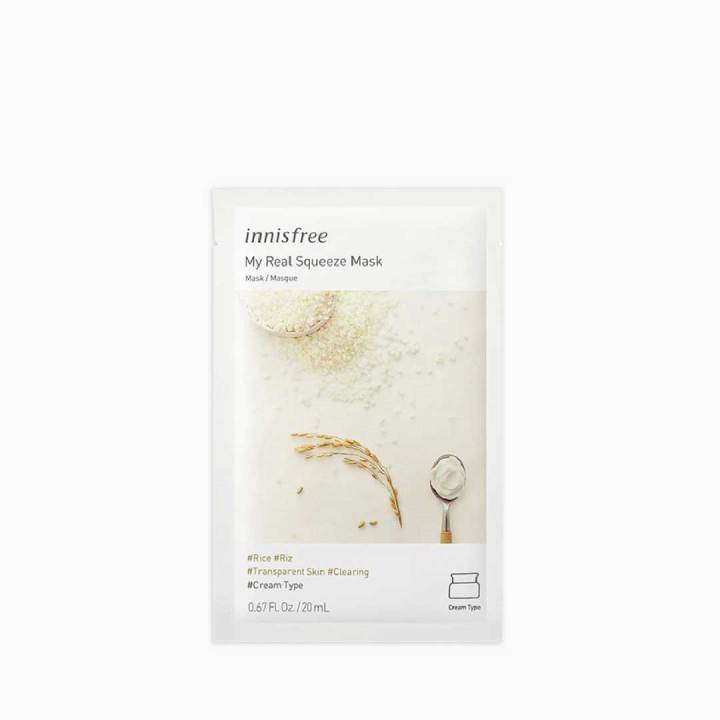 Innisfree My real squeeze mask (Rice) - 20ml