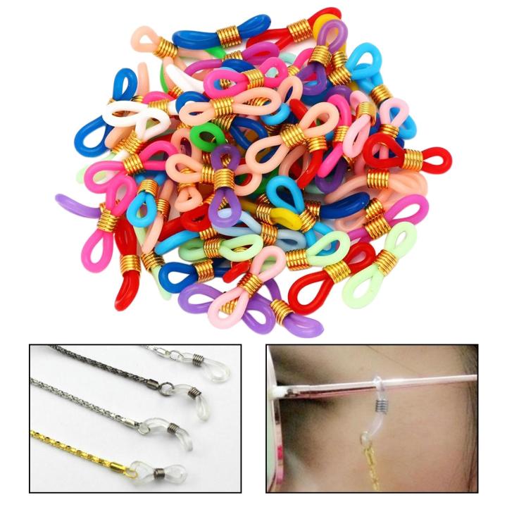 50Pcs%20Eye%20Glasses%20Spectacle%20Chain%20Strap%20Holder%20Loop%20Ends%20White%20-%20Image%209