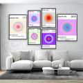 Angel Math Aura Energy Aura Poster, Grain Gradient Aura Energy Print Aesthetic Pastel Art, 70's Home Decor Fashion Poster.