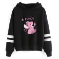 Kawaii Lilo Stitch Anime Funny Cartoon Hoodies Women Cute Ohana Stitch Manga Sweatshirt Graphic Harajuku Hoody Female Couple. 
