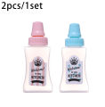 2Pcs/Set Portable Mini Cute Squeeze Soy Sauce Bottle Sauce Ketchup Bottle Container Cartoon Plastic Lunch Box Salad Bottle Accessories. 