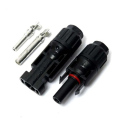 MC4 Solar Connector 30A DC Solar Panel Cable PV Connectors for Solar PV Energy System Waterproof Flame Retardant Connector. 