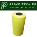 3 Pcs Yellow Color Self-Adhesive Waterproof Label Sticker Paper Rolls for Mini Photo & Thermal Printer - Size 57mm x 30mm. 