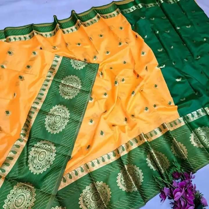 Soft%20silk%20katan%20Saree%20For%20Women%20Without%20Blouse%20Pieces%20-%20Image%203
