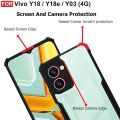 For Vivo Y18 / Y18e / Y03 (4G) Xundd Protective Back Cover Cases Shockproof Airbag Bumper Soft Back Transparent Shell Covers ForVivo Y18 / Y18e / Y03 (4G) phone case. 