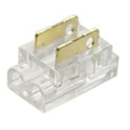 25Piece 2-Pin 5mm COB LED Strip Connector Kit Replacement Parts Accessories for Strip-To-Wire and Strip-To-Strip Joints on 5V-24V DC LED Light Strip.