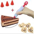 Silicone Decorating Pen for Cakes, Cookies, Pastries. 
