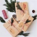 300Pcs/Roll Vintage Blank Paper Sealing Sticker DIY Kitchen Classification Baking Packaging Self-adhesive Paper Label Gift Tags. 