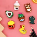 School Office Supplies With Keychain Mini Pencil Sharpener Animal Shape Kawaii Cartoon Pencil Sharpener Creative Mini Pencil Cutter Kawaii Kids Gifts. 