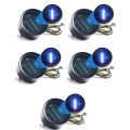 5X 24V 2 Inch 52mm Universal Car Motorcycle Fuel Level Meter Gauge LED  Display Fuel Tank Gauge Boat Truck RV. 