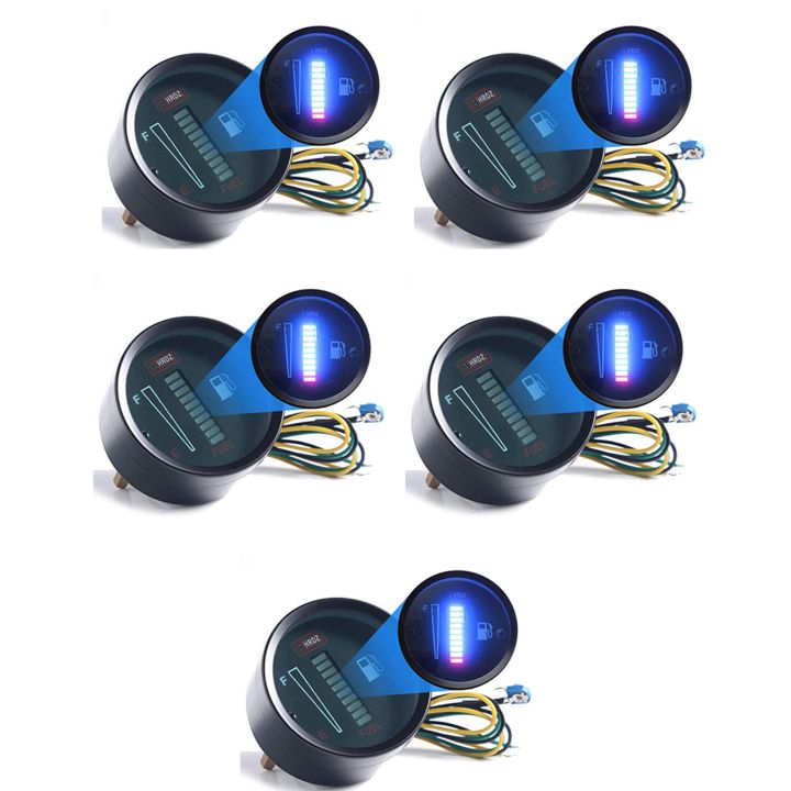 5X%2024V%202%20Inch%2052mm%20Universal%20Car%20Motorcycle%20Fuel%20Level%20Meter%20Gauge%20LED%20%20Display%20Fuel%20Tank%20Gauge%20Boat%20Truck%20RV%20-%20Image%203
