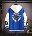 Men's Clothing Spring Autumn New Men's Hooded Pockets Cargo Jacket Japanese Fashion Loose Male Coat Hooded Baseball Jersey New. 