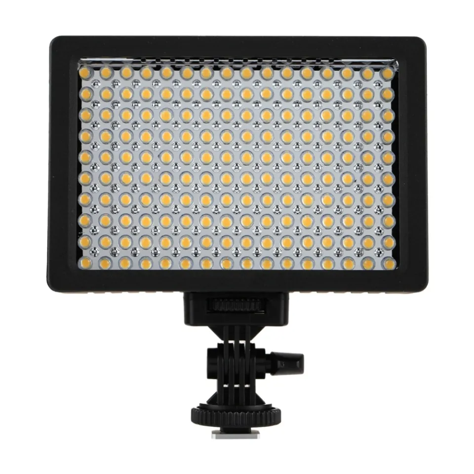 New- HD-160 White Light LED Video Light on-Camera Photography