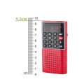 【FUPANG】Kebidu L-328 Portable Speaker & Mini Voice Recorder 2 in 1 Function Auto TF Aux Audio Music.