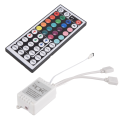 RGB LED Controller+44 Keys Remote Control RGB Control Box IR Light Strip Controller for 2835 5050 RGB Light Strip.