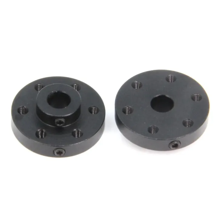 2PCS%20Rigid%20Flange%20Coupling%20Motor%20Guide%20Shaft%20Coupler,%20Universal%20Aluminum%20MOUNTING%20HUB%20for%206mm%20Shaft%20Pair%20with%20M3%20Thread%20-%20Image%203