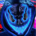 Good nightHorror Halloween GlowMasks Led Luminous Scream Venom Mask Carnival Masquerade Party Cosplay Scorpion Mask New.