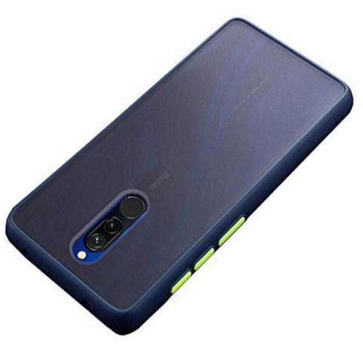 Xiaomi Redmi 8 - Matte Protective Smoke Case Matte Bumper Cover phone case Back cover Phone Cover