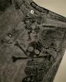 Streetwear Gothic Jeans Men High Quality Vintage Hip Hop Goth Graphic Print Baggy Jeans Casual Pants Harajuku Wide Leg Trouser. 