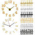 1 Set Restore Replacement Gadget Digital Quartz Clock Parts Clock Numerals Accessories Arabic Number Roman Numerals. 