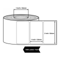 Barcode thermal DT Paper label sticker (2 inches X 1 inch) (50 mm X 25 mm) 1000 pcs.