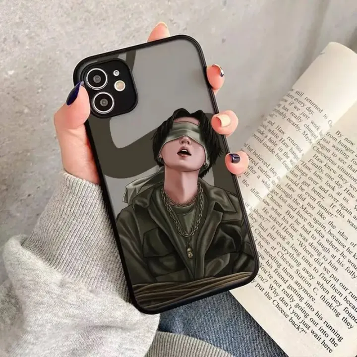 Agust%20D%20suga%20kpop%20Phone%20Case%20matte%20transparent%20For%20iphone%2014%2011%2012%2013%20plus%20mini%20x%20xs%20xr%20pro%20max%20cover%20-%20Image%202