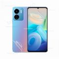 【FUPANG】Vivo Y16 3-in-1 pack (full protector tempered glass camera lens protector film back.