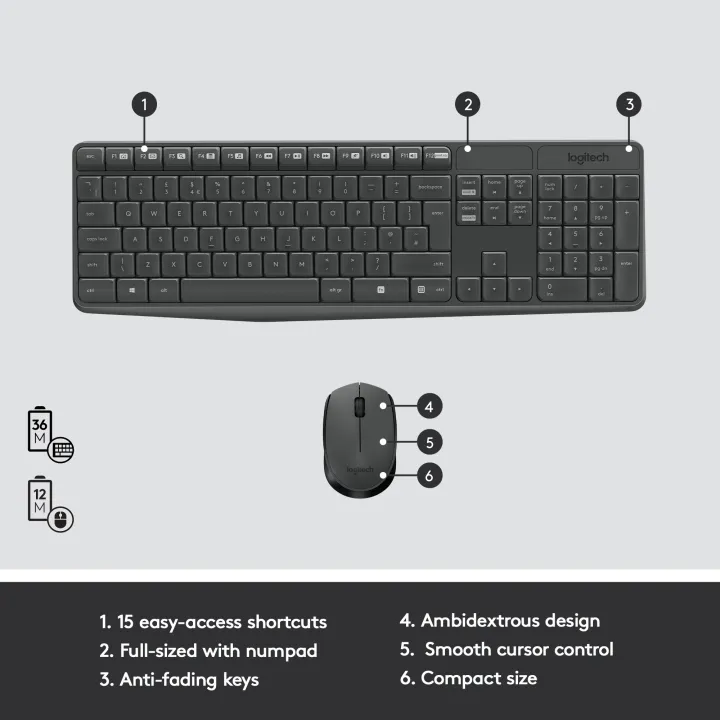 Logitech%20MK235%20Wireless%20Keyboard%20and%20Mouse%20Combo%20for%20Windows,%202.4%20GHz%20Wireless%20Unifying%20USB%20Receiver,%2015%20FN%20Keys,%20Long%20Battery%20Life,%20Compatible%20with%20PC,%20Laptop%20-%20Image%207