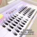 Cute Eyelash Fashion Korean Fairy False Eyelashes Split Fairy Hair Has Been Cut Eyelashes Large Capacity Practical.
