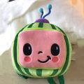 【ready stock Cocomelon Plush Backpack Kids Children Soft Stuffed Schoolbag Shoulderbag Gifts. 