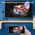 Wireless Display Receiver 4K -Compatible WiFi Display Adapter 5G+2.4G TV Stick for Android/IOS/ Easy Install Easy to Use. 
