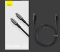 Baseus Tungsten Gold Fast Charging Data Cable Type-C to IP PD 20W 1m Black.