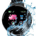 D18S Smart Watch Round Men Fitness SmartWatch Android IOS Women Fashion Electron Clock APP:Hryfine.