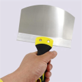 FORIDE 2X Stainless Steel Wall Paint Plaster Shovel Putty Knife Scraper Blade Paint Feeder Filling Spatula Construction Tools.