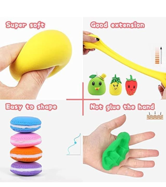 12%20pcs%20Super%20Clay%20Colors%20Air%20Dry%20Clay.%20Super%20Light%20DIY%20Clay%20for%20Model%20Air%20Dry%20Clay%20Fun%20Toy,%20Creative%20Art%20Dry%20Crafts,%20Gift%20for%20Kids%20(Clay%20Pack%20of%2012%20pcs)%20-%20Image%203
